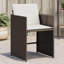 Outdoor Patio Dining Armchair with Cushion-681568794-681568799