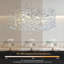 Lustre linéaire en cristal 39 po-1806265954