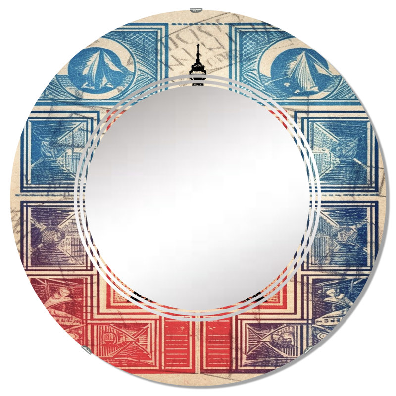 Miroir mural Chaida, 32 po x 32 po