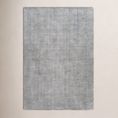 Alba Hand-Woven Slate Rug