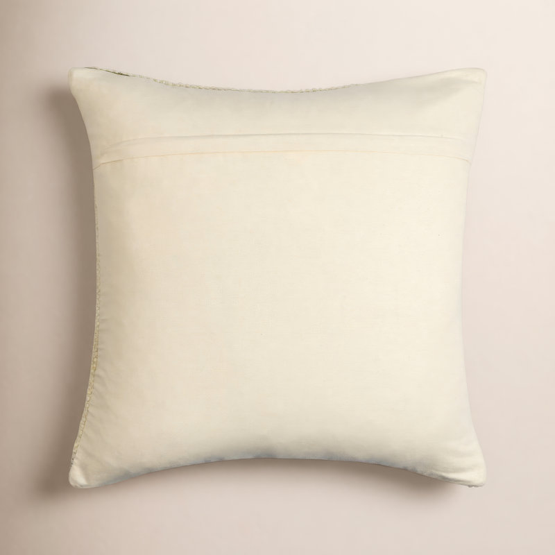 Dia Abstract Wool Blend Pillow Cover, 18" H x 18" W, Pillow Cover Only - No Insert