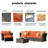 Wicker 4 - Person Patio Conversation Sets with Cushions-493606946