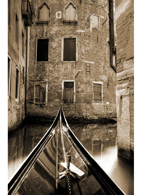 «Dimanche Venice V» par Jordan Thurston, impression sur toile tendue, Couche de verre, H 37 po x l 24 po x P 1,5 po