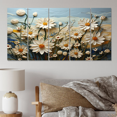 Daisies Daisy Delight II Cities & Countries Wall Decor on Metal