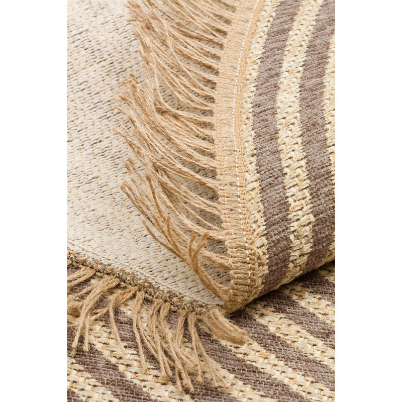 Round Selina Flatweave Area Rug, Round 330.2cm