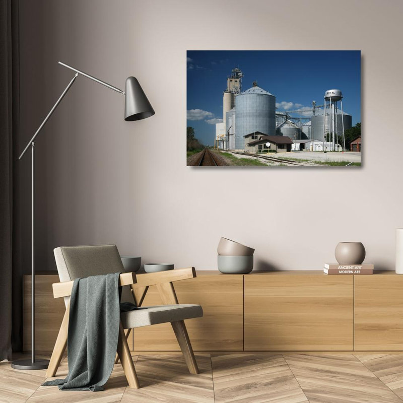Élévateurs à grain à Royal, Illinois, H 16 po x l 24 po