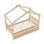 Lit en bois de pin massif avec tiroirs-1827669778