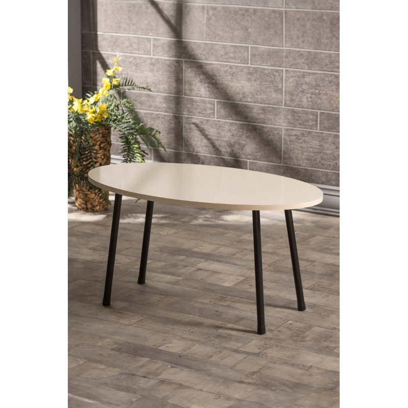 Rylee 35cm Console Table, Cream White