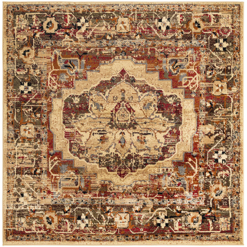 Alameda Abstract Indoor Rug, Square 7'10"