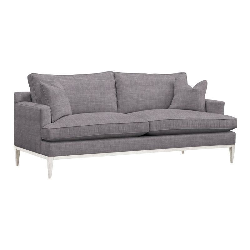 Camilla Sofa, Nomad Slate Crypton® Chenille, Casa Blanca