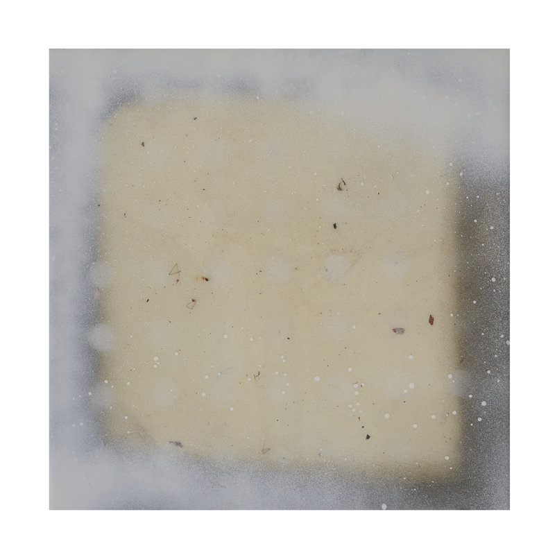 «Polka Squares V» sur toile, H 18 po x l 18 po