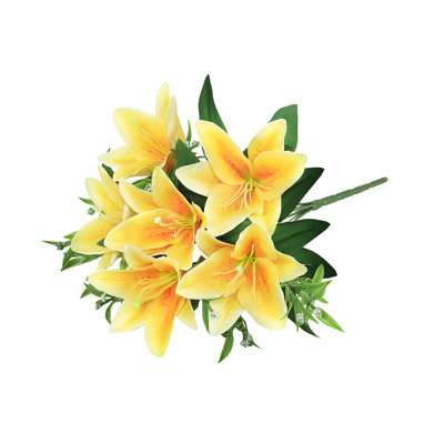 Fabric Lillies Arrangement