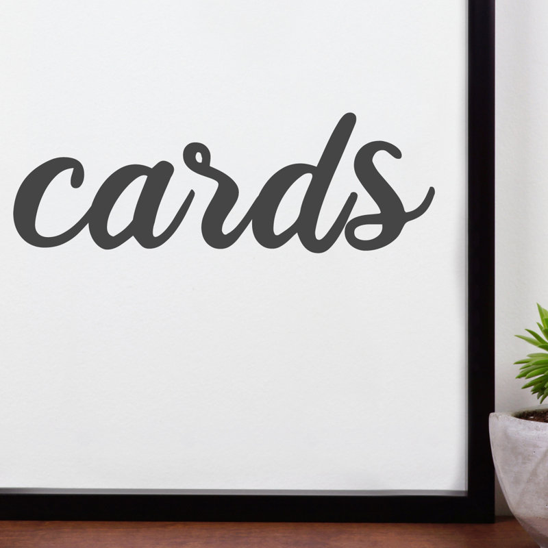 Wall Decal, Dark Gray, Yes