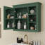 Armoire à pharmacie à miroir fixée au mur l 30 po H 28 po Rosaelia-1146936485