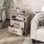 55cm W Manufactured Wood Bedside Table-84895430
