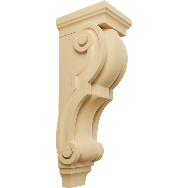 Corbeau traditionnel, Brun, H 22 po x l 6,5 po x P 8 po