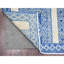 Tapis unique noué à la main 8 pi 1 po x 9 pi 9 po New Age Vineel