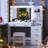 Freman Vanity Table Set, Makeup Vanity Desk with Lights and Mirror, Dressing Table-981067804