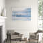 Shore Break 1' Framed Graphic Art Print on Glass