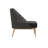 Orlosky Teak Outdoor Armless Lounge Chair-87119502-87119503