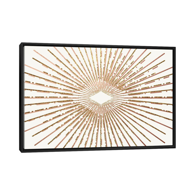 Vintage Burst I by Kimberly Allen - Print on Canvas