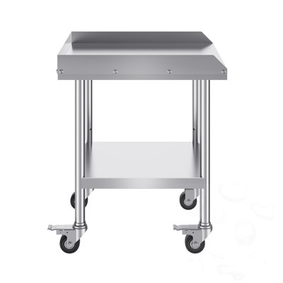 Table de travail à 4 roues