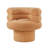 30'' Wide Swivel Teddy Bouclé Accent Chair – Round Modern Barrel Chair For Living Room, Bedroom, Or Home Office Decor-23499042-7167919