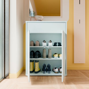 Alice Springs 8 Pair Shoe Storage Cabinet