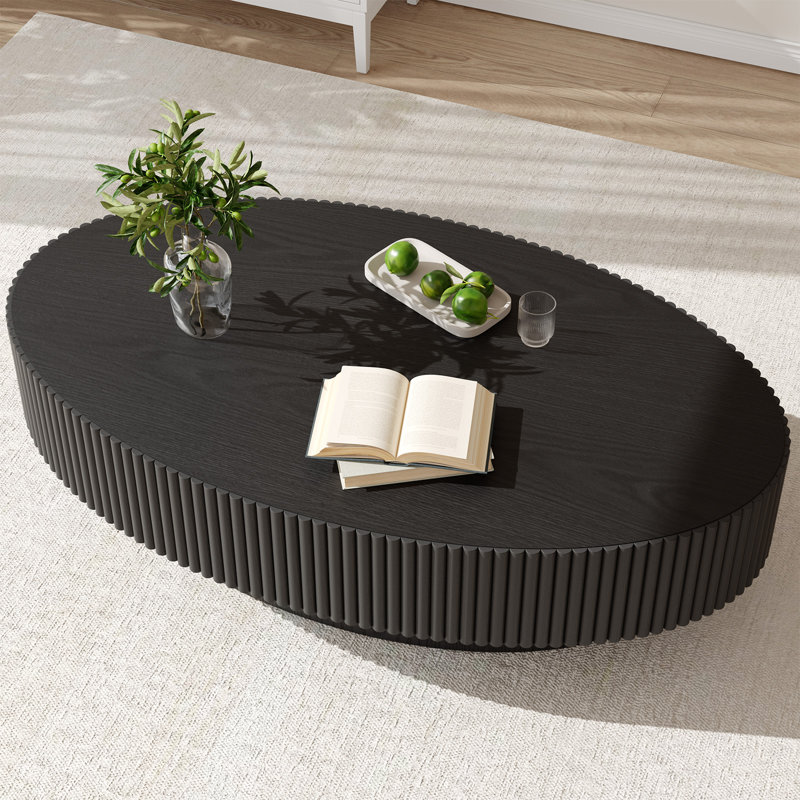Table basse 44,4 po  , Noir