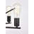 Abaan Antique Black 6-light 25" Sputnik Chandelier