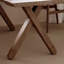 Table de salle à manger simple et de haute qualité en bois massif-693976678