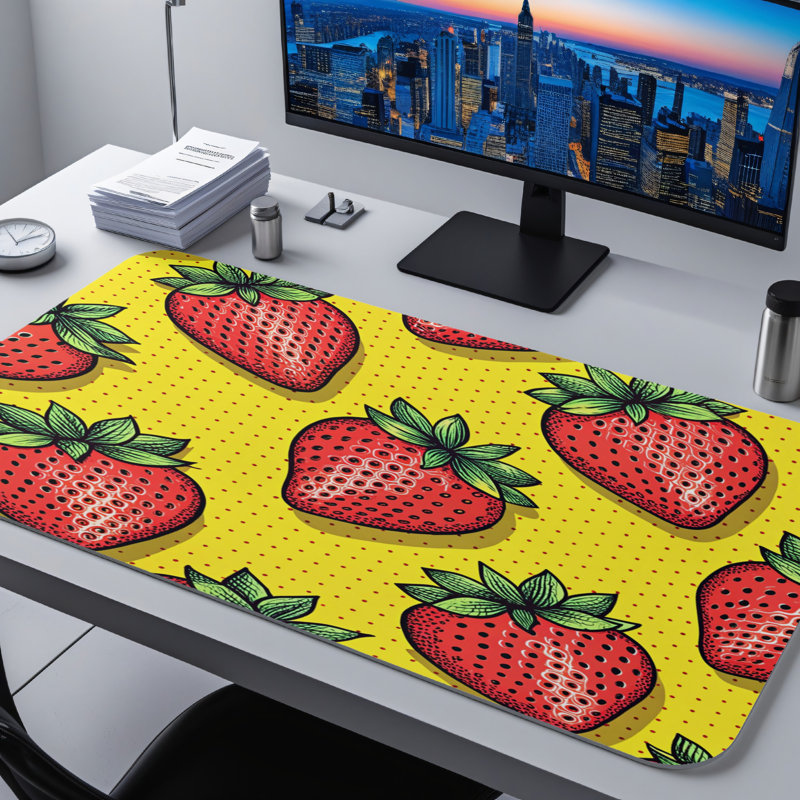 Polyester Desk Pad, 23.6x13.8
