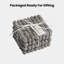  Sous-verres en laine MODWOOL (ensemble de 4, gris clair)-2041837605