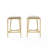 Ellery Upholstered Counter Stool with Metal Frame-537468079