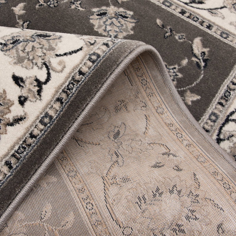 Wassell Rockport Dove Gray Woven Area Rugs and Runners, 5'3" x 7'7"