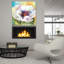 «Glorious» par Annelein Beukenkamp, art mural en verre acrylique-765093318