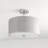 Merrillville Fabric Semi Flush Mount