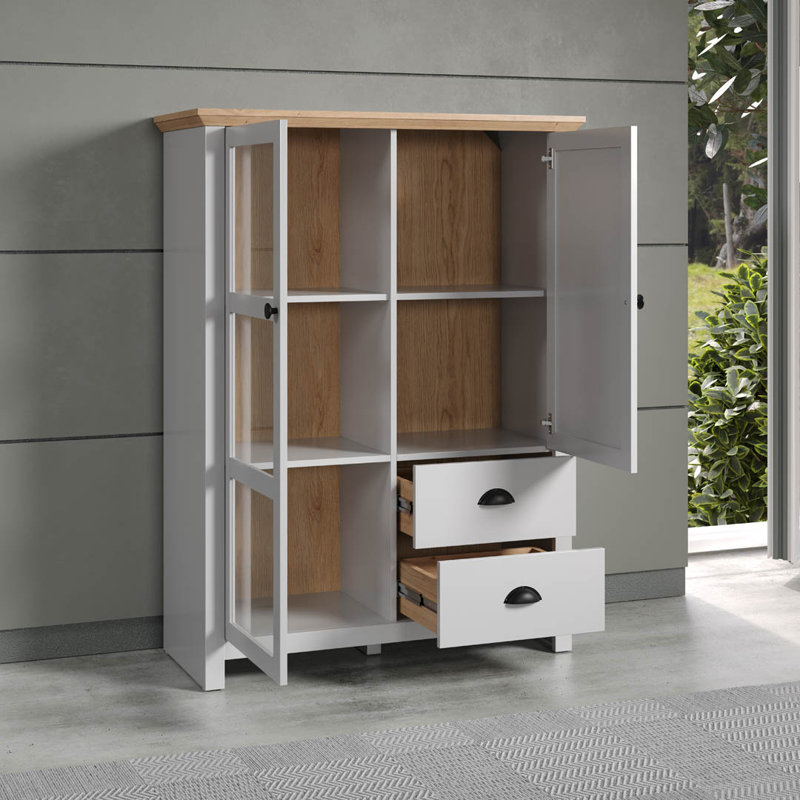 Flaton 97 Cm Wide 2 Drawer Highboard