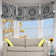 Bencomo Adjustable Bay Window Single Curtain Rod