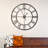 Balliol Iron Wall Clock - Decorative Metal Timepiece for Home & Office-1424138126-1433975193