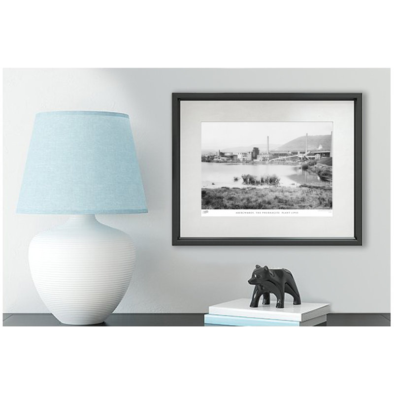 Abercwmboi, The Phurnacite Plant C1955 by Francis Frith - Single Picture Frame Print, 28cm H x 36cm W x 2.3cm D