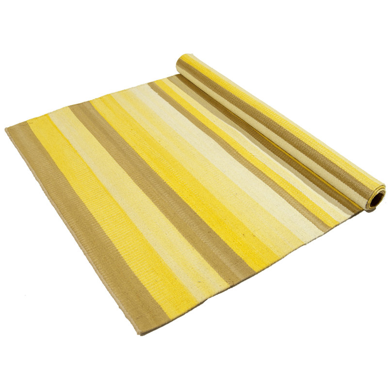 Bartholomew Striped Flatweave 60cm X 90cm Area Rug