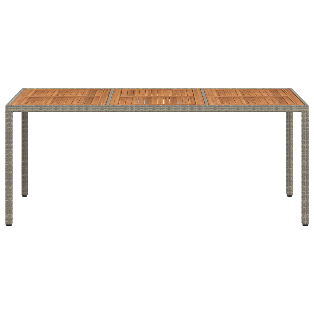 Oriska Rectangular 6 - Person Outdoor Table