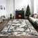 Monaco Series Abrstract Black/Gray/Ivory/Beige Area Rug