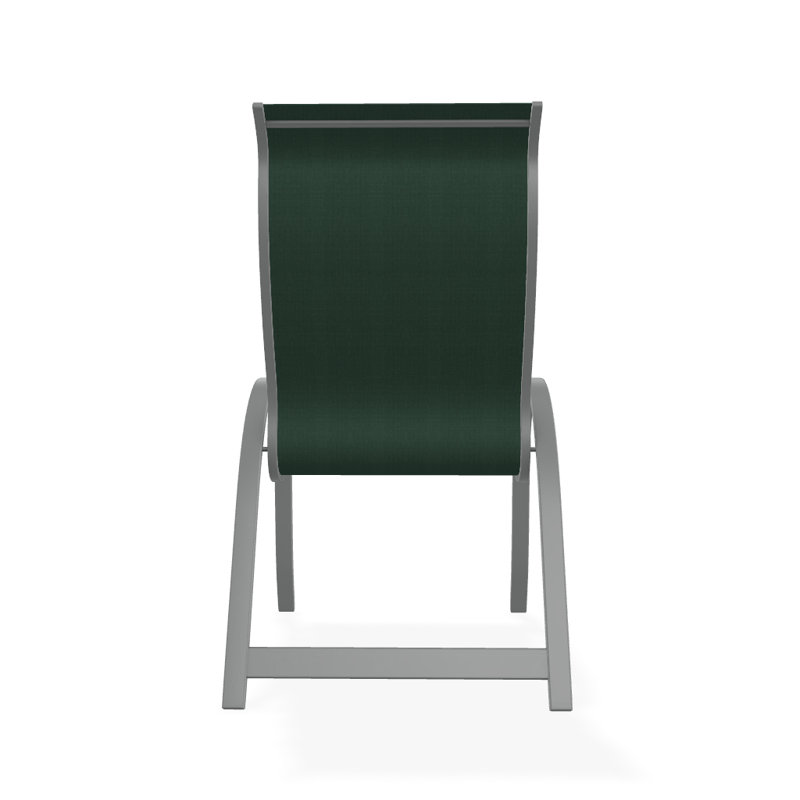 Aruba 1 Outdoor Dining Armchair, Textured Graphite, Forest Forest Green 22D Sunbrella®