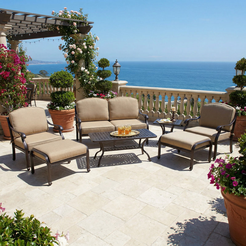 Caswell Rectangular Outdoor Coffee Table , 42 " W 21 " D