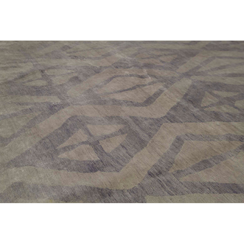 Hand Woven Cotton Geometric Area Rug