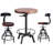 Frumie Swivel Adjustable Height Counter Stool-962105221-984700723