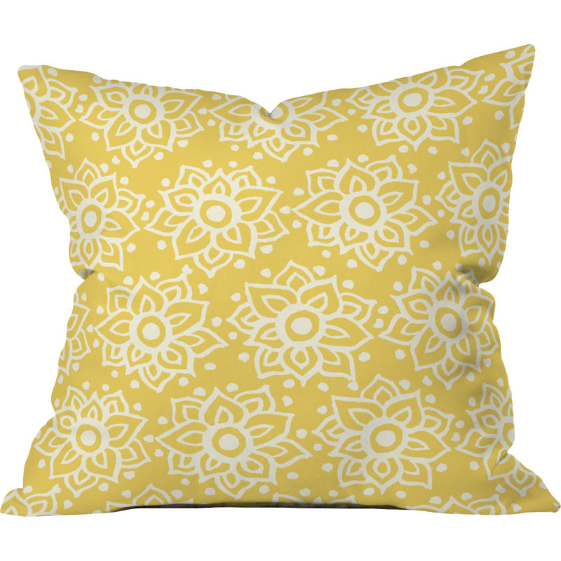 Housse de coussin d'extérieur Georgina, 18 po x 18 po