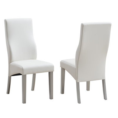 Ensemble de 2 chaises d'appoint rembourrées Radenko Kitchen